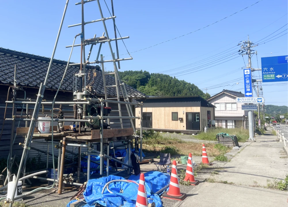 石川県能登半島の地質調査